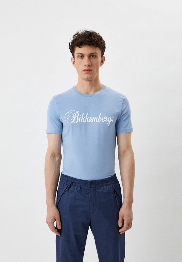

Футболка Bikkembergs, Голубой