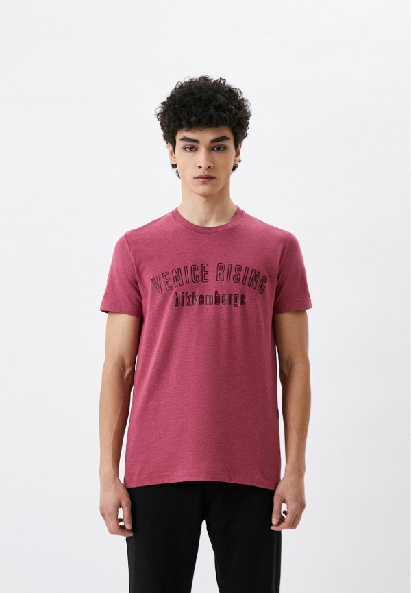 

Футболка Bikkembergs, Розовый