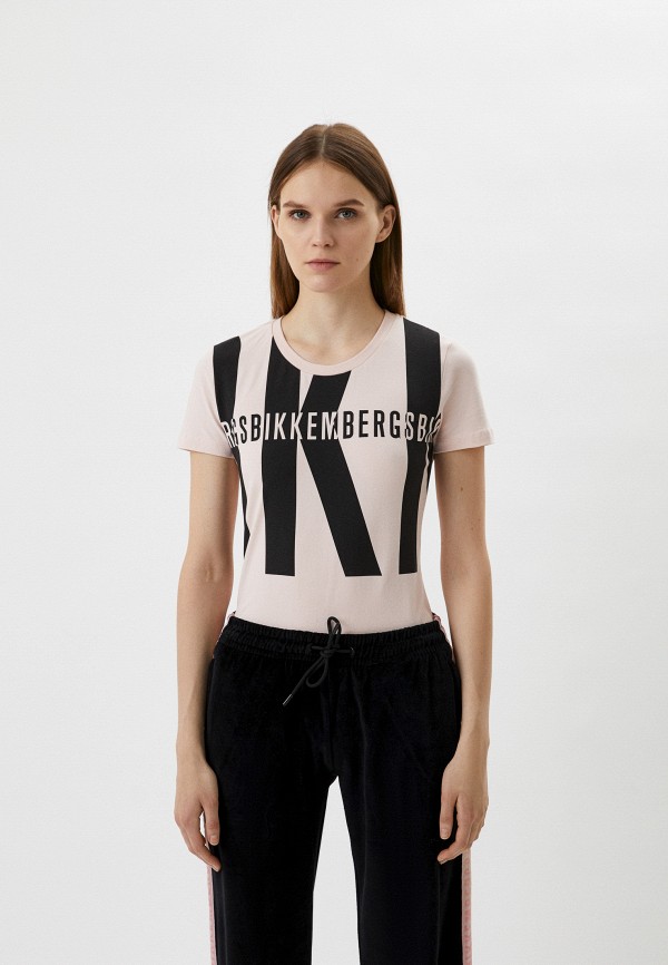 

Футболка Bikkembergs, Розовый
