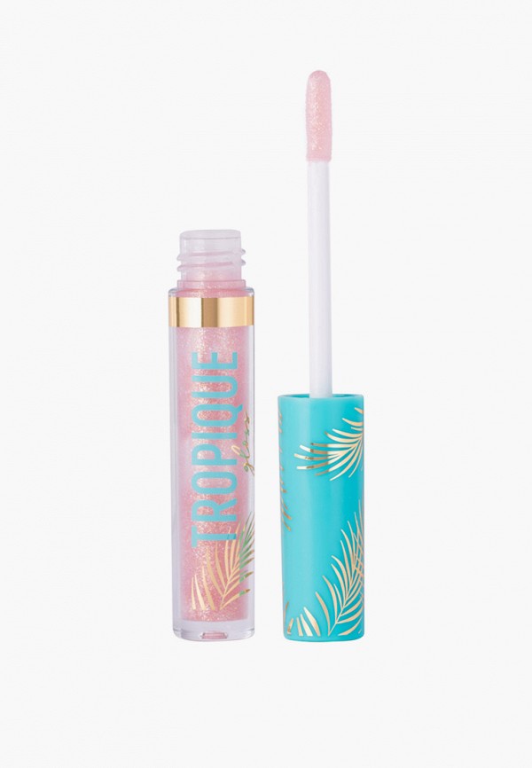 

Блеск для губ Vivienne Sabo, Розовый, TROPIQUE Gloss, с фруктовым ароматом, тон 10 нежно-розовый с глиттером, 3 мл