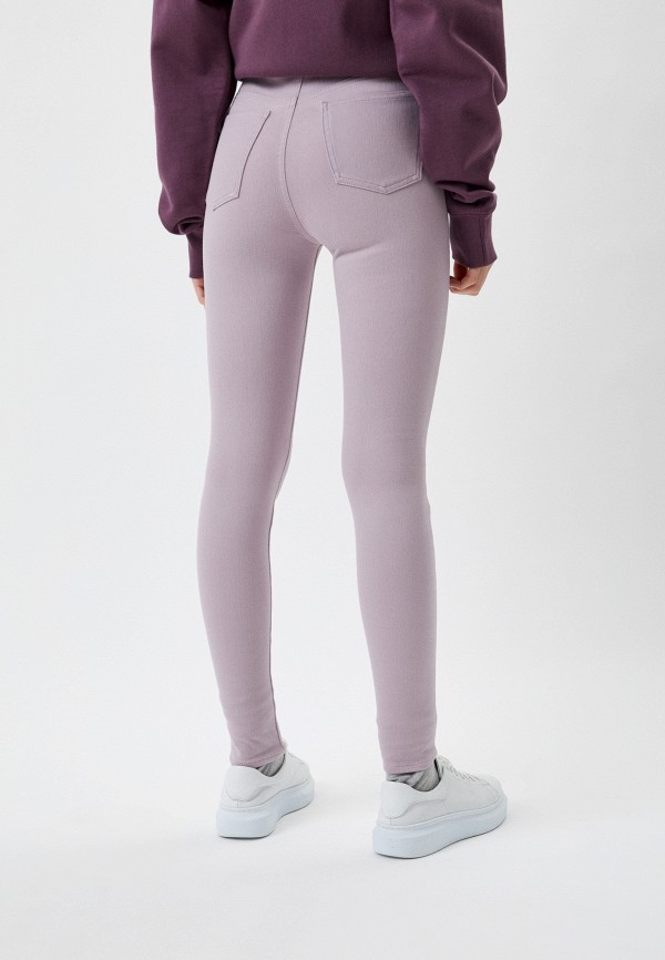 Джеггинсы UNIQLO фиолетовый, размер 40, фото 3