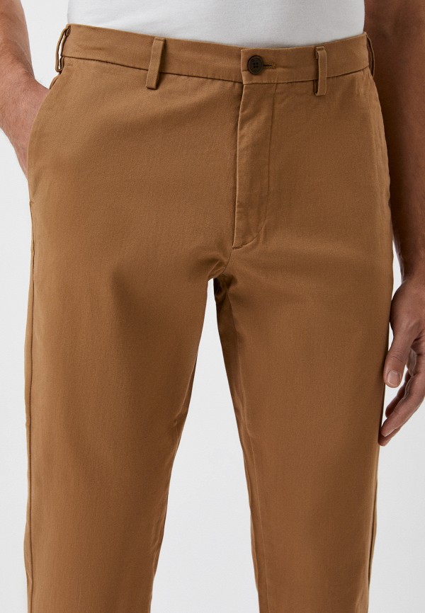 Брюки UNIQLO коричневый, размер 30, фото 5