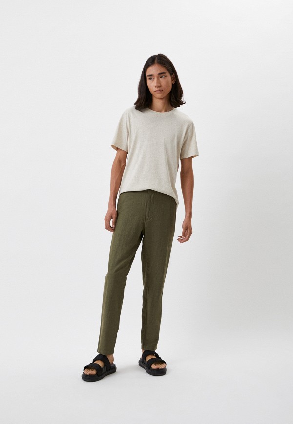 Футболка UNIQLO бежевый, размер 50, фото 2