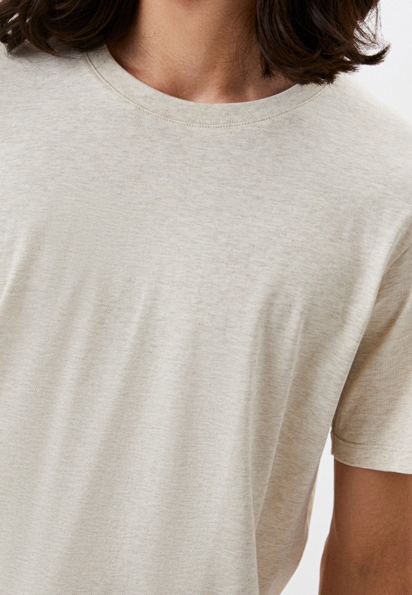 Футболка UNIQLO бежевый, размер 50, фото 4