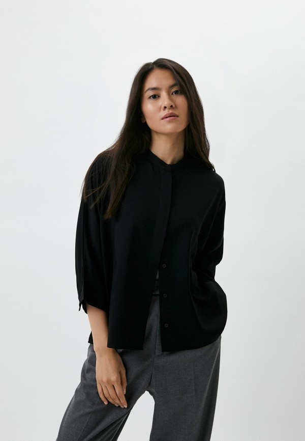 

Блуза UNIQLO, Черный, из вискозы