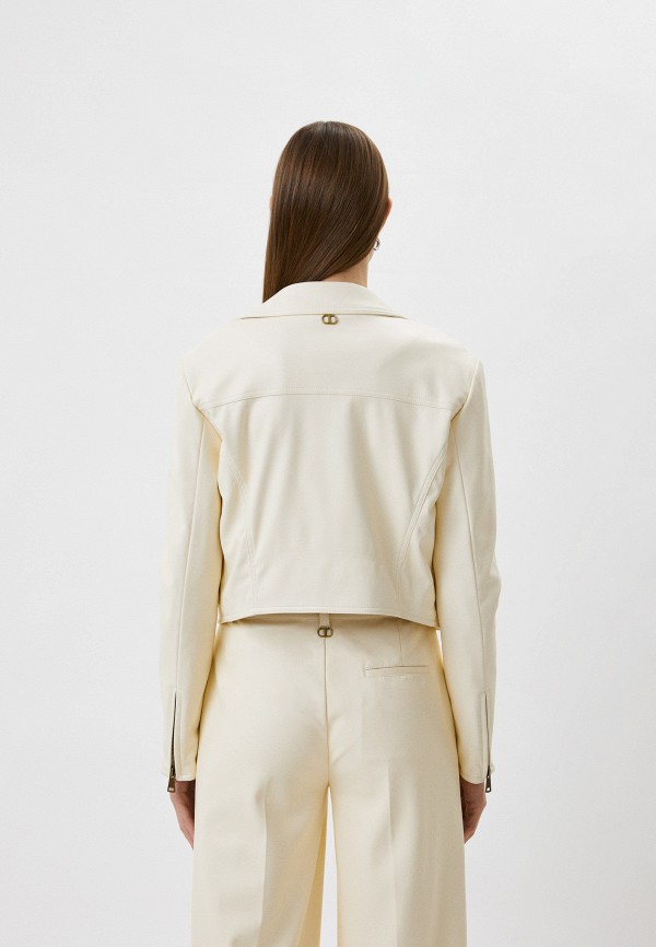 фото Куртка кожаная twinset milano