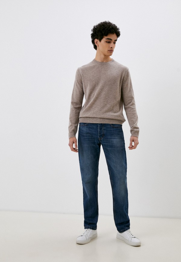 Джемпер United Colors of Benetton бежевый, размер 52, фото 2