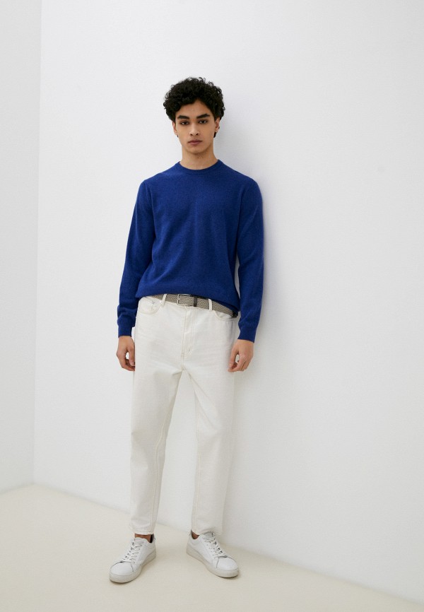 Джемпер United Colors of Benetton синий, размер 46, фото 2