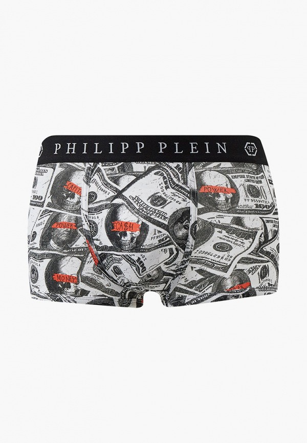 Трусы 2 шт. Philipp Plein белый, размер 48, фото 4