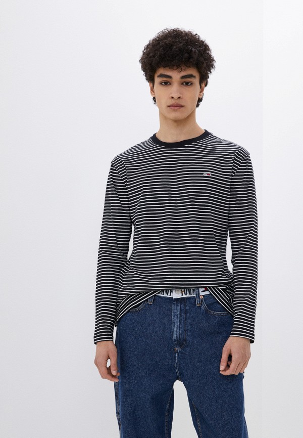 

Лонгслив Tommy Jeans, Черный