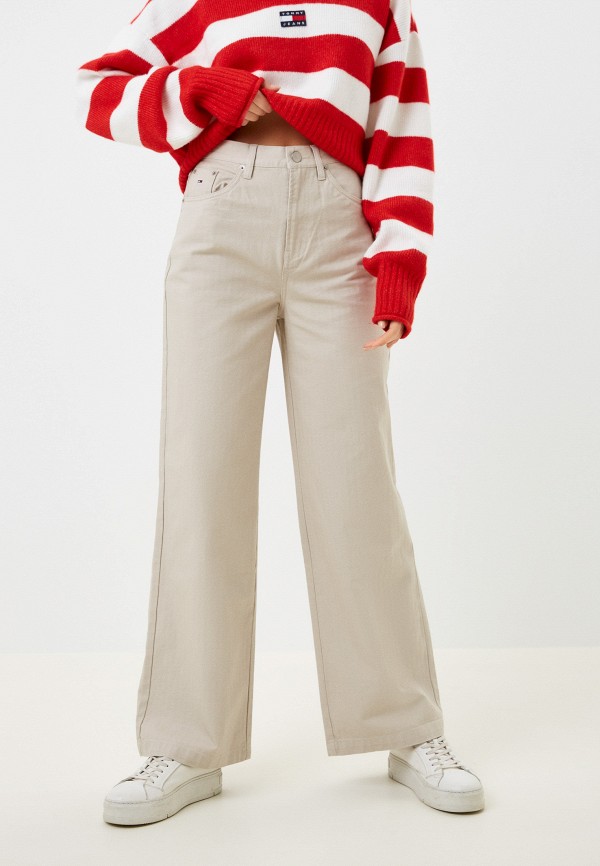 

Брюки Tommy Jeans, Бежевый
