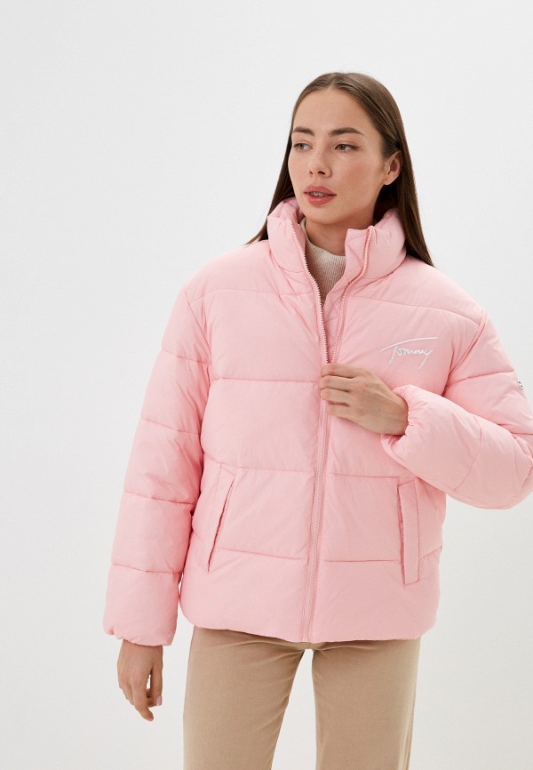 

Куртка утепленная Tommy Jeans, Розовый