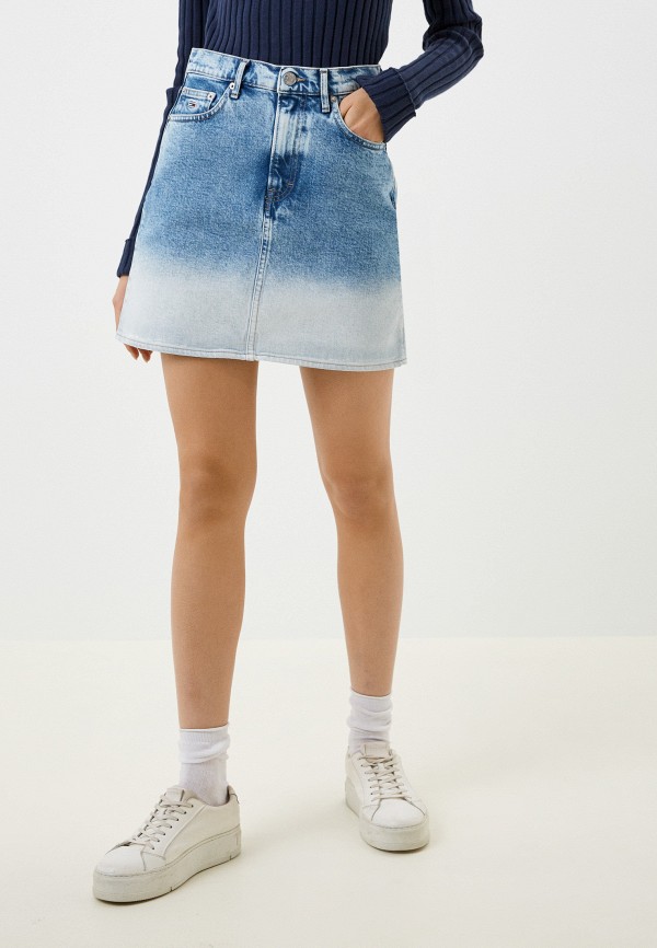 

Юбка джинсовая Tommy Jeans, Голубой