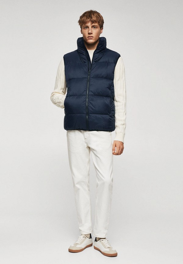 фото Жилет утепленный mango man