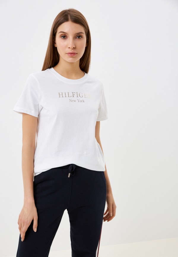 Футболка Tommy Hilfiger белый WW0WW37194 RTLACF675401