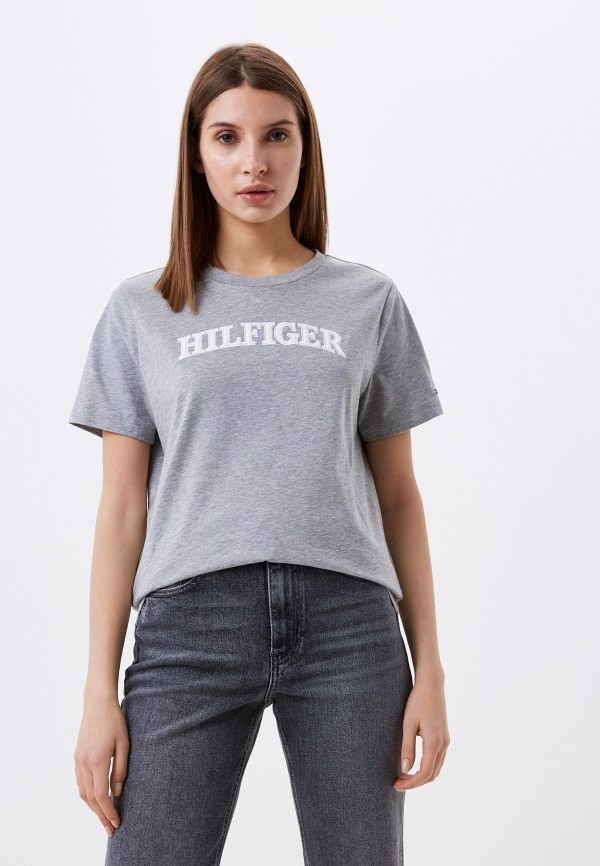 Футболка Tommy Hilfiger серый WW0WW37562 RTLACF677601