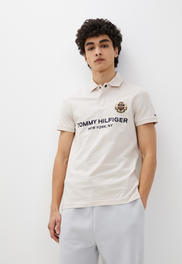 

Поло Tommy Hilfiger, Бежевый