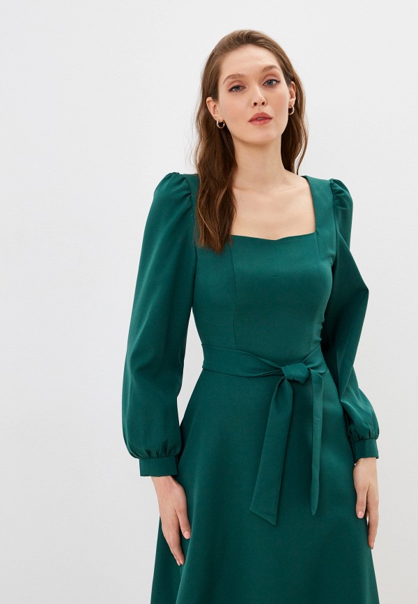 Платье Goldrai зеленый, размер 44, фото 2