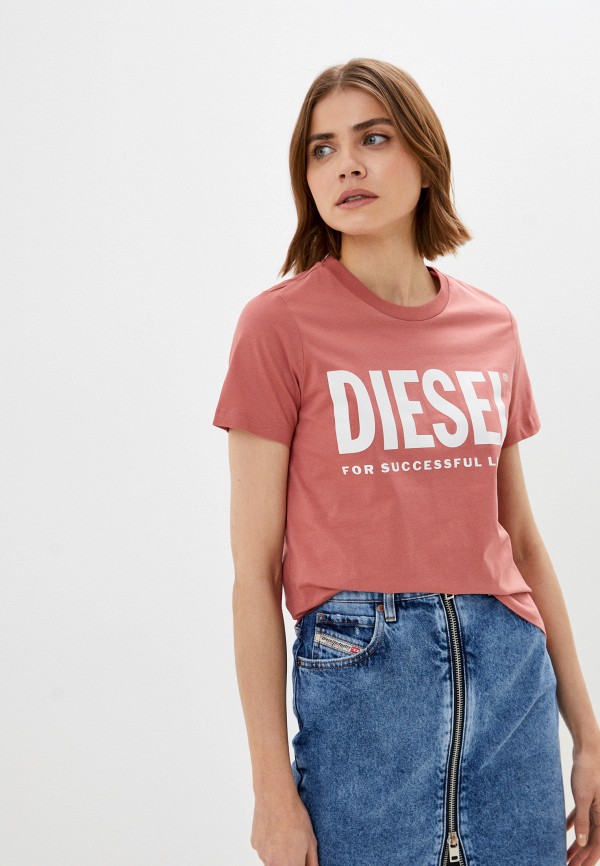 

Футболка Diesel, Коралловый