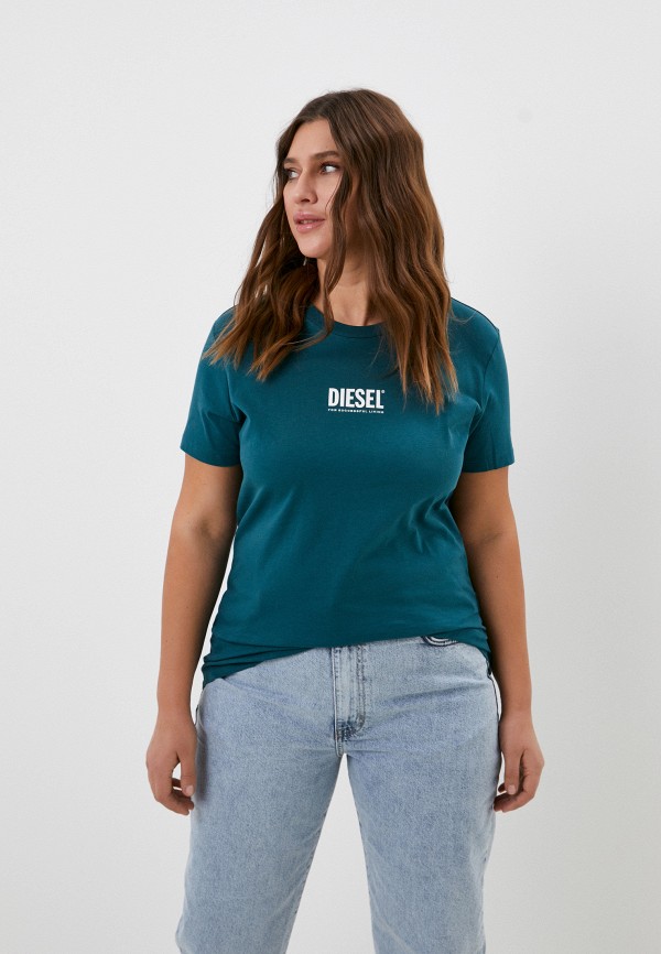 

Футболка Diesel, Бирюзовый