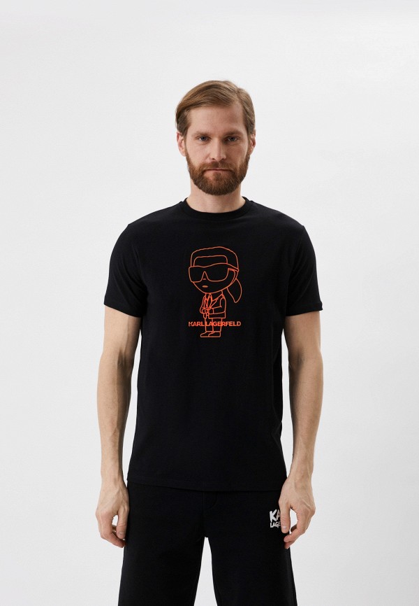 

Футболка Karl Lagerfeld, Черный