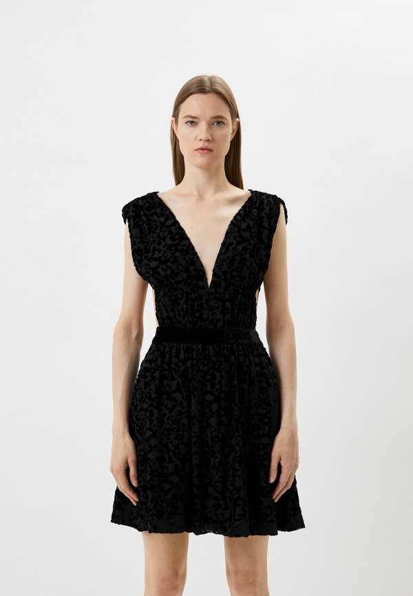Платье Trussardi черного цвета