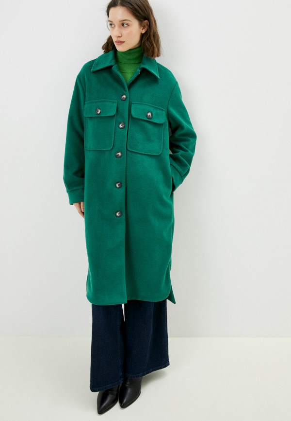 Пальто Silvian Heach зеленый CVA22219CP RTLACG021701