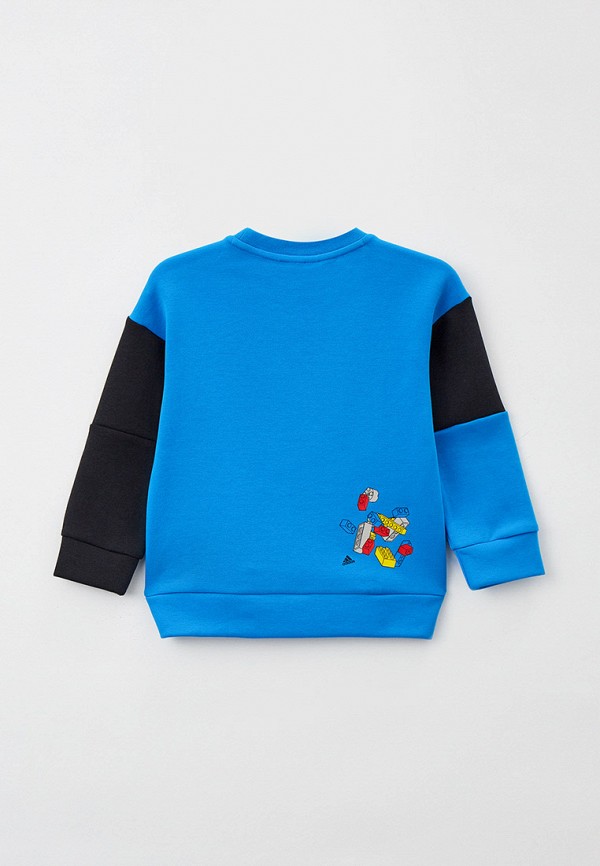 Свитшот adidas голубой, размер 152, фото 2