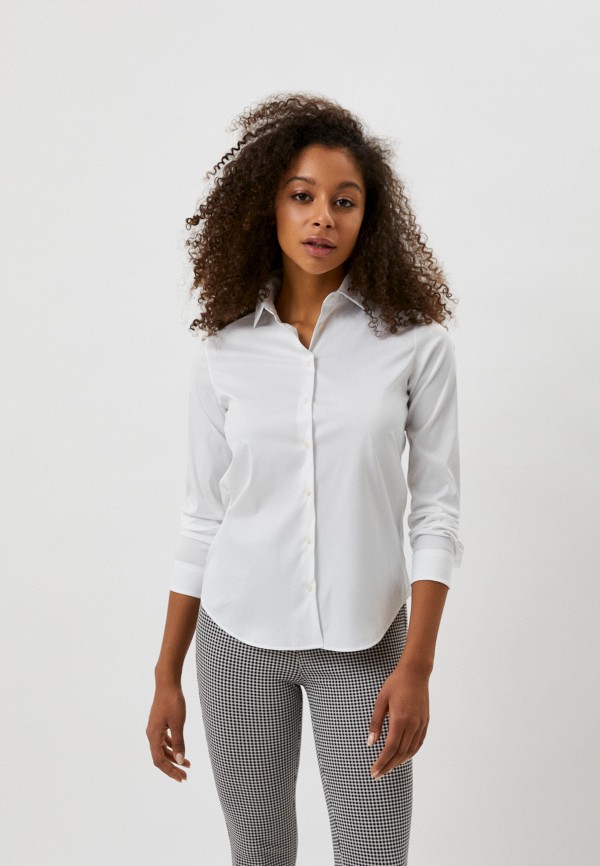 

Рубашка UNIQLO, Белый, из хлопка SUPIMA
