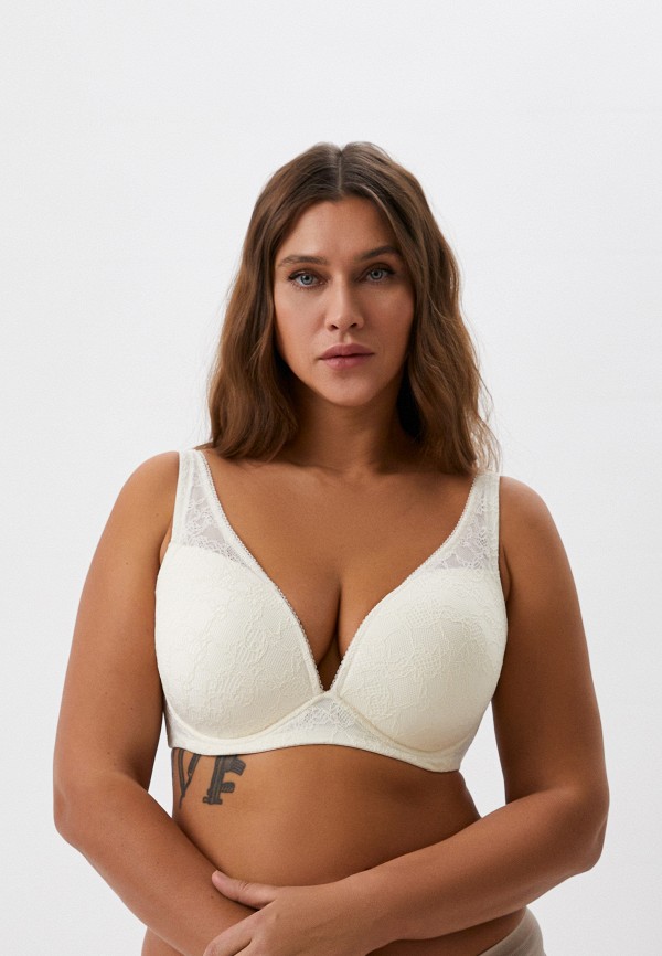 

Бюстгальтер UNIQLO, Белый, без косточек (Shape Lift)