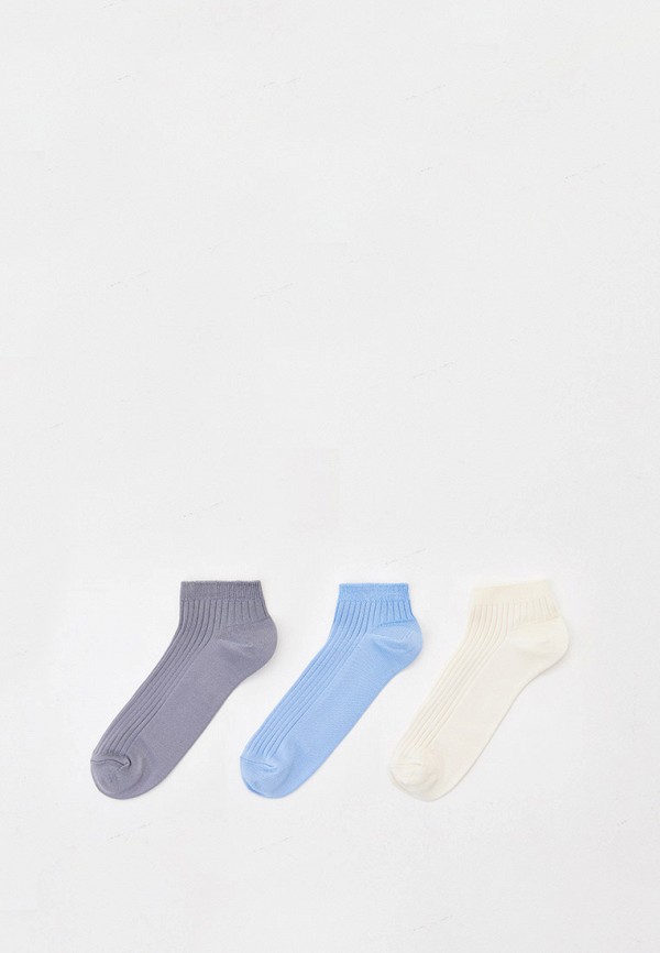 Носки 3 пары UNIQLO разноцветного цвета