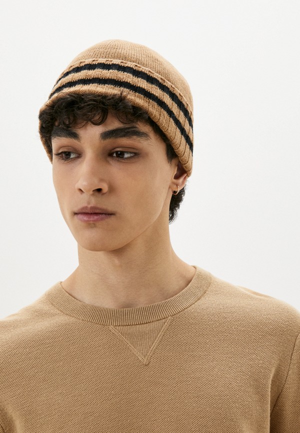Шапка Sisley бежевый, фото 3