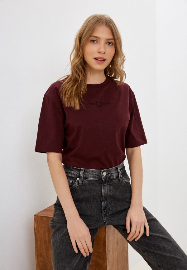 

Футболка Fred Perry, Бордовый