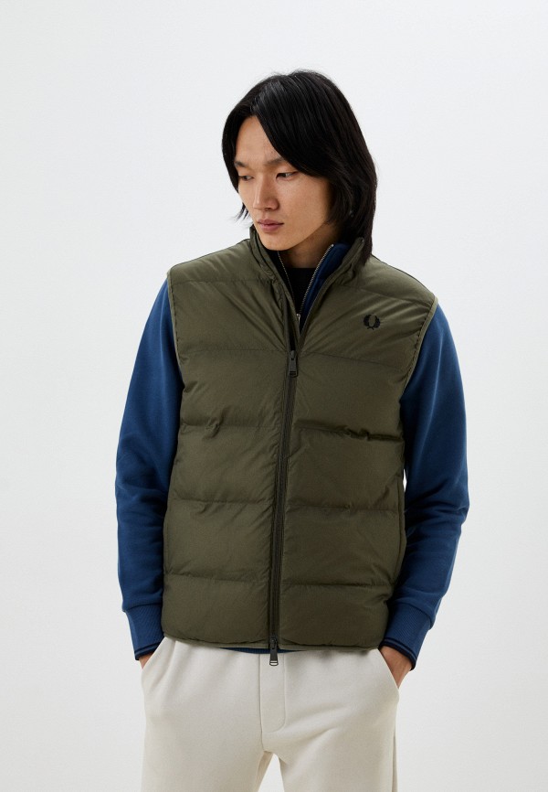 

Жилет утепленный Fred Perry, Хаки