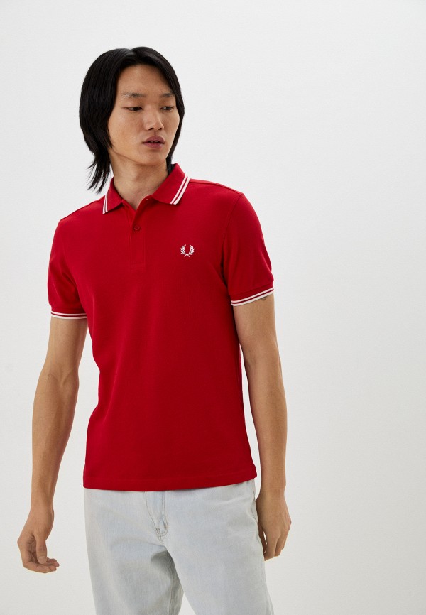 

Поло Fred Perry, Красный