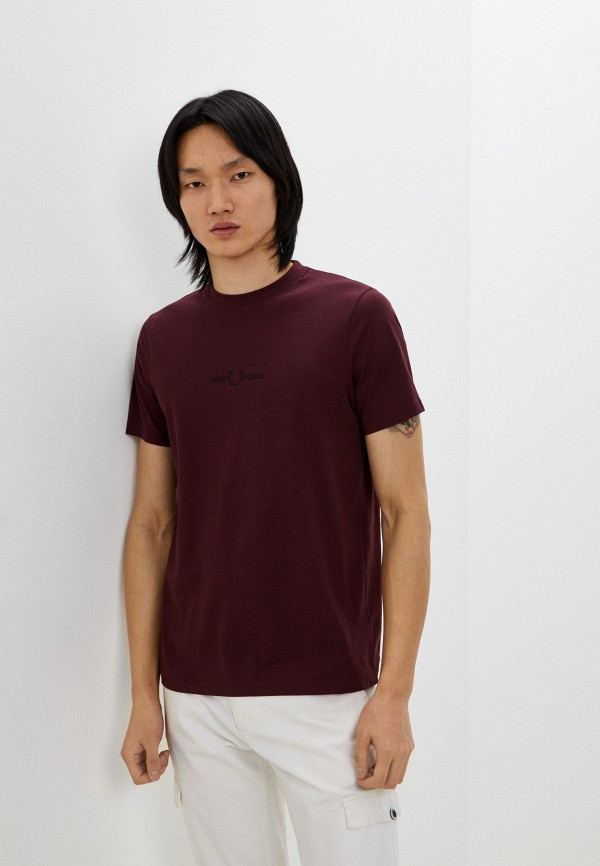 

Футболка Fred Perry, Бордовый