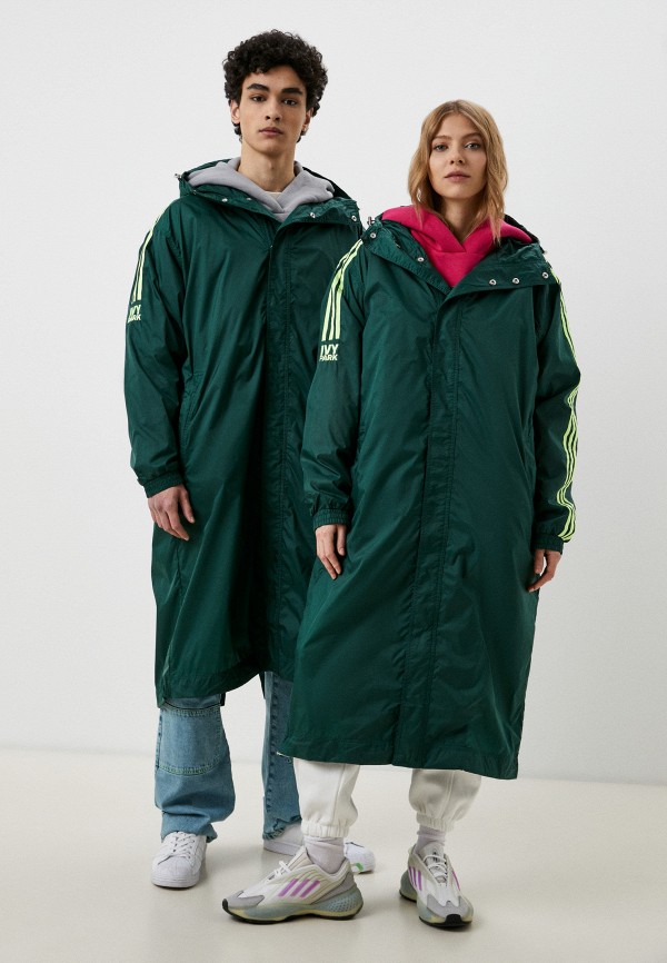 

Плащ adidas Originals, Зеленый, adidas X IVY PARK