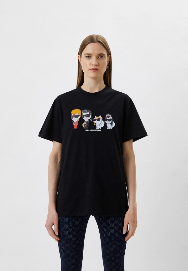 

Футболка Karl Lagerfeld, Черный