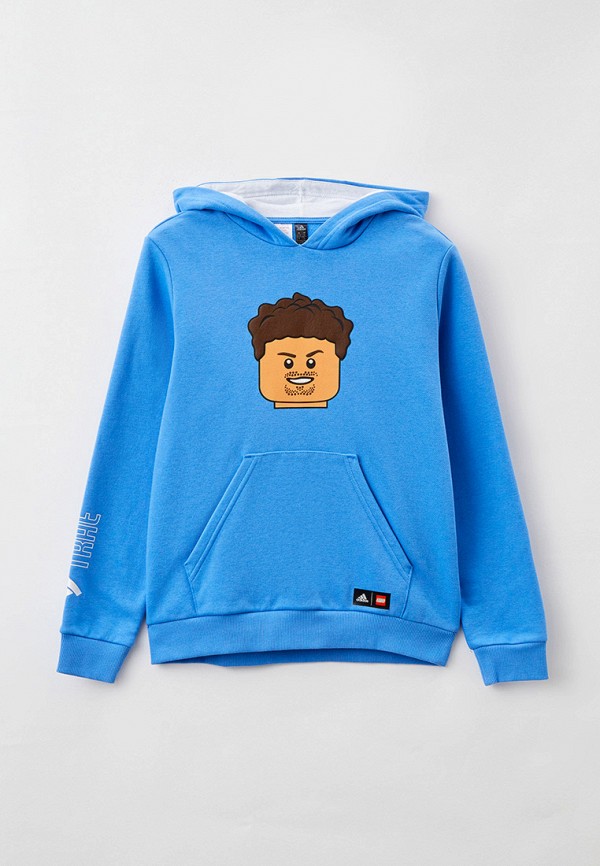 

Худи adidas, Голубой, Y LEGO TRAE PO