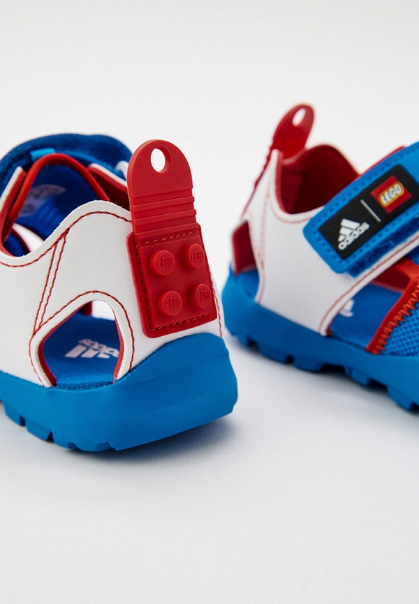 Сандалии adidas голубой, размер 38, фото 4
