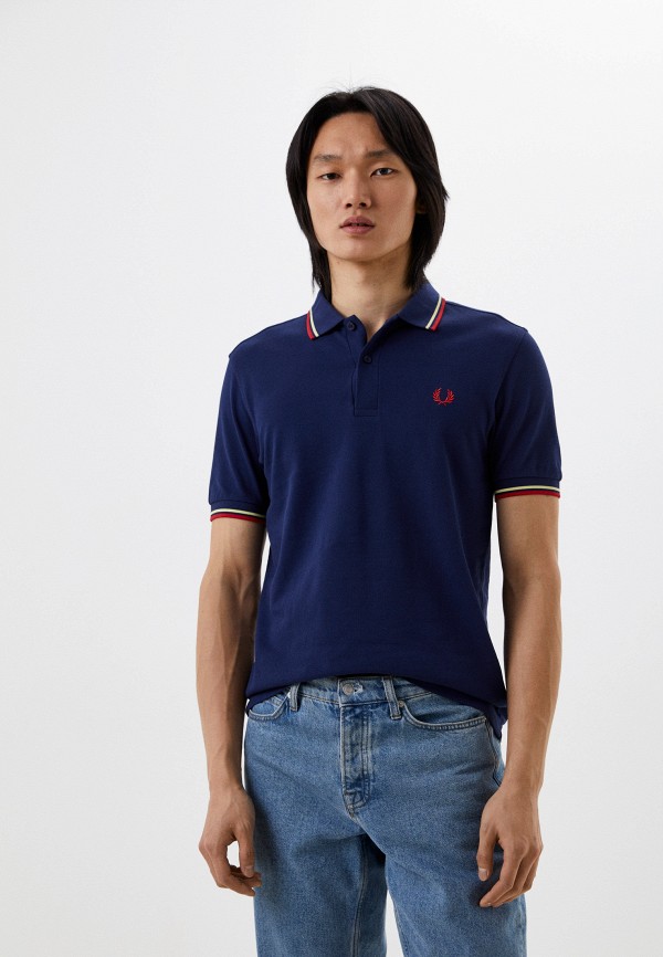 

Поло Fred Perry, Синий