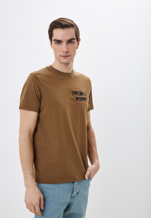 

Футболка Fred Perry, Коричневый