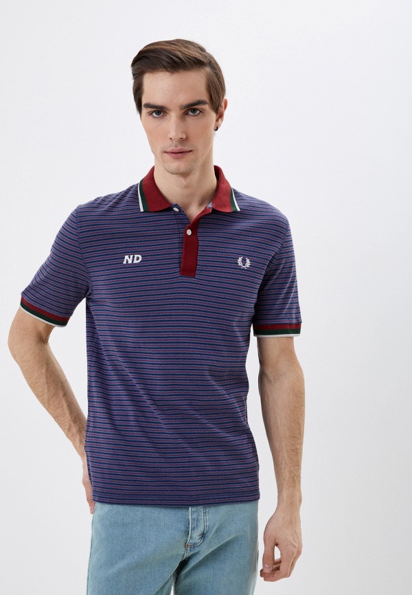 

Поло Fred Perry, Синий