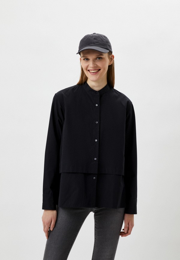 

Блуза UNIQLO, Черный, из хлопка SUPIMA +J