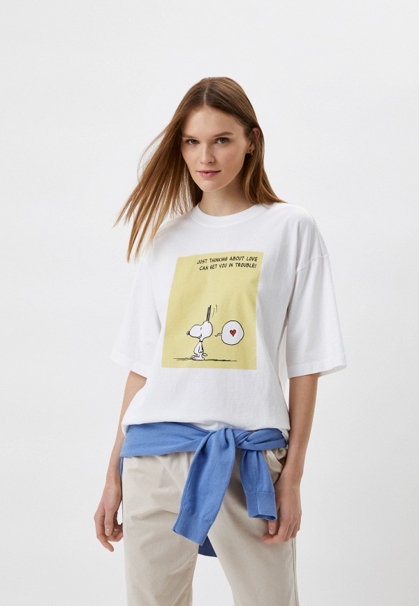 

Футболка UNIQLO, Белый, UT PEANUTS Sunday Specials