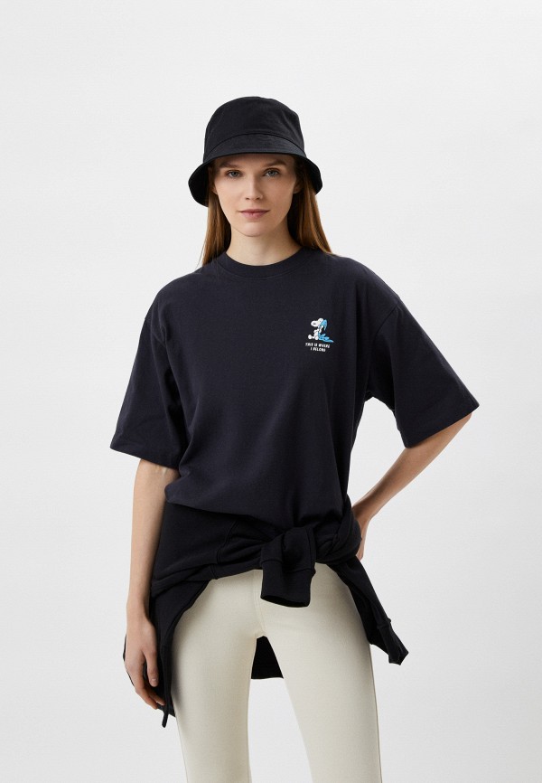 

Футболка UNIQLO, Серый, UT PEANUTS Sunday Specials