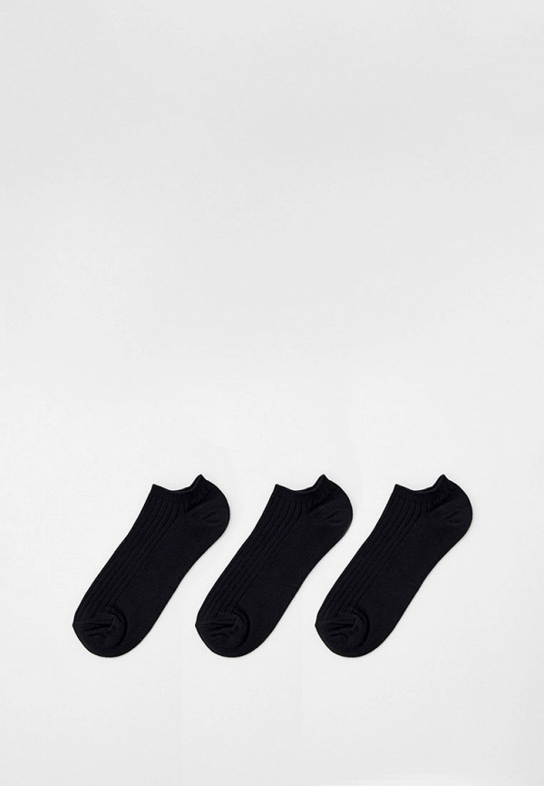 Носки 3 пары UNIQLO черного цвета
