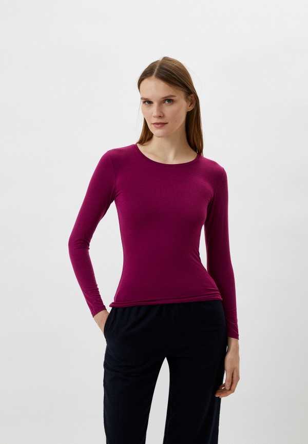 

Лонгслив UNIQLO, Фуксия, HEATTECH