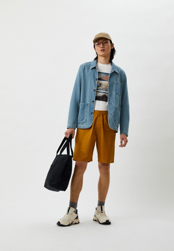 Шорты UNIQLO коричневый, размер 50, фото 2