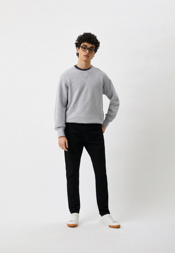Свитшот UNIQLO серый, размер 58, фото 2